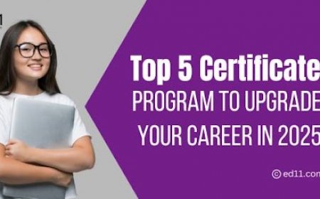 Top 5 Certificate Program to Upgrade Your Career in 2025