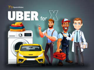 Next-Gen Uber for X App Development - SpotnRides